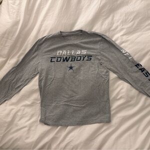 NFL Gray Dallas Cowboys Long Sleeve Tee